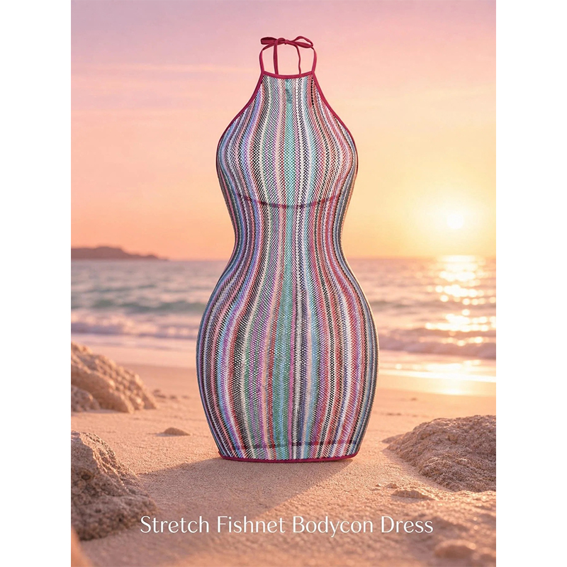 Cover Up Kaftan - 1 Pezzo Abito Sexy da Donna