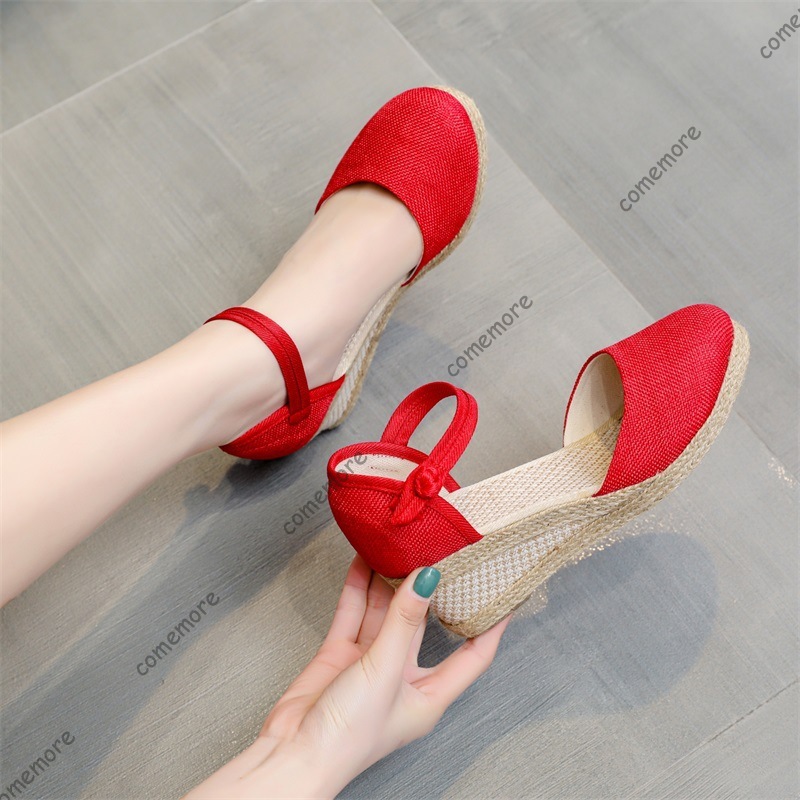 Comemore Sandali Tacco Alto Ca - Wedge Espadrille Women recensione e prezzo