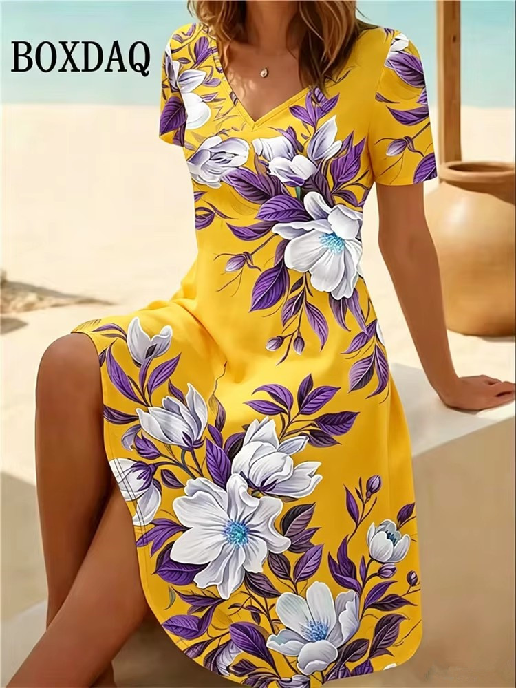Abiti da donna taglie forti 6X - Romper Floral Print recensione e prezzo