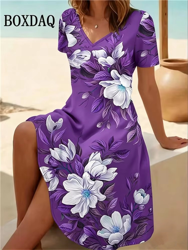 Abiti da donna taglie forti 6X - Romper Floral Print recensione e prezzo