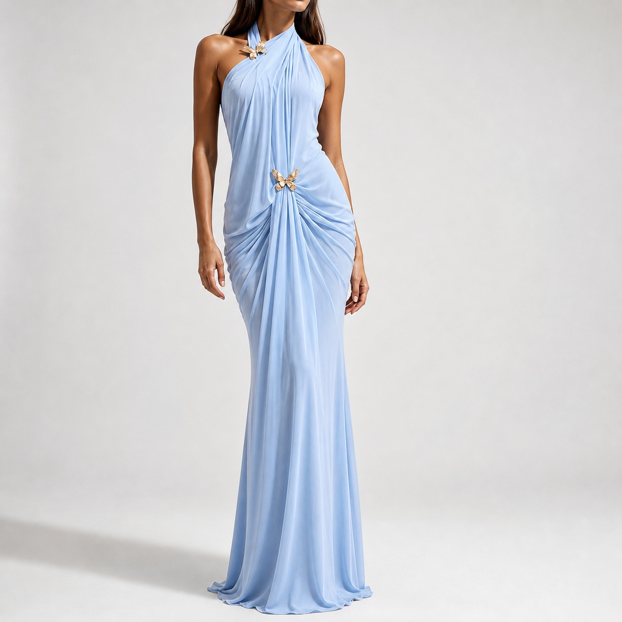 Abito lungo da donna elegante, - Maxi Dress Halter recensione e prezzo